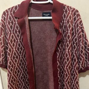 Abercrombie button up shirt. Size Large